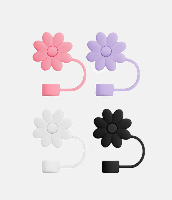 Flower Straw Covers Toppers for Stanley Cups